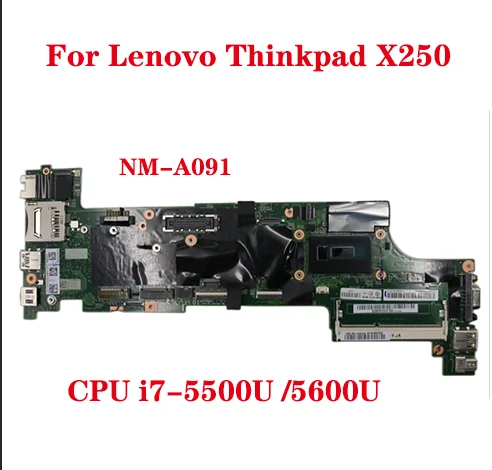     Lenovo Thinkpad X250,      NM-A091/5600U 00HT376 00383 ht00ht372 00HT387