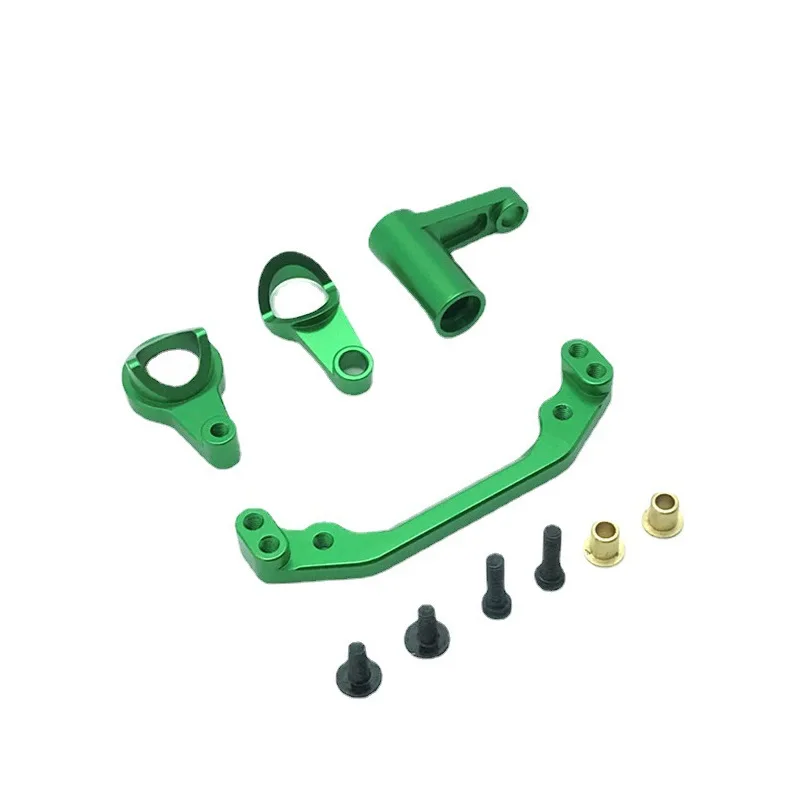 

Applicable to WLtoys 1/10 104001 104002 RC Car Metal Upgrading Parts, Steering Group Assembly Retrofits