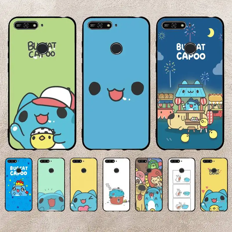 

Love Comic Cat Bugcat Capoo Phone Case For Xiaomi 11 10 12Spro A2 A2lite A1 9 9SE 8Lite 8explorer F1 Poco 12S Ultra Cove