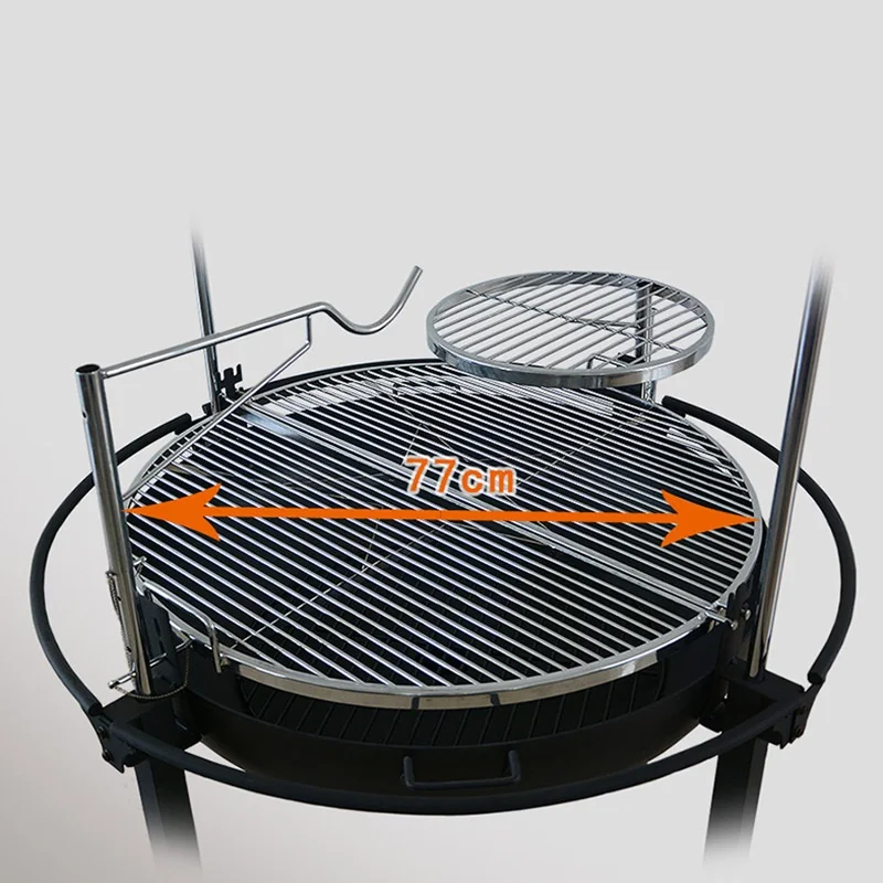 

Home Garden Stainless Steel Material Portable Wood Burning Stove for BBQ Cooking Big Size Fire Pit
