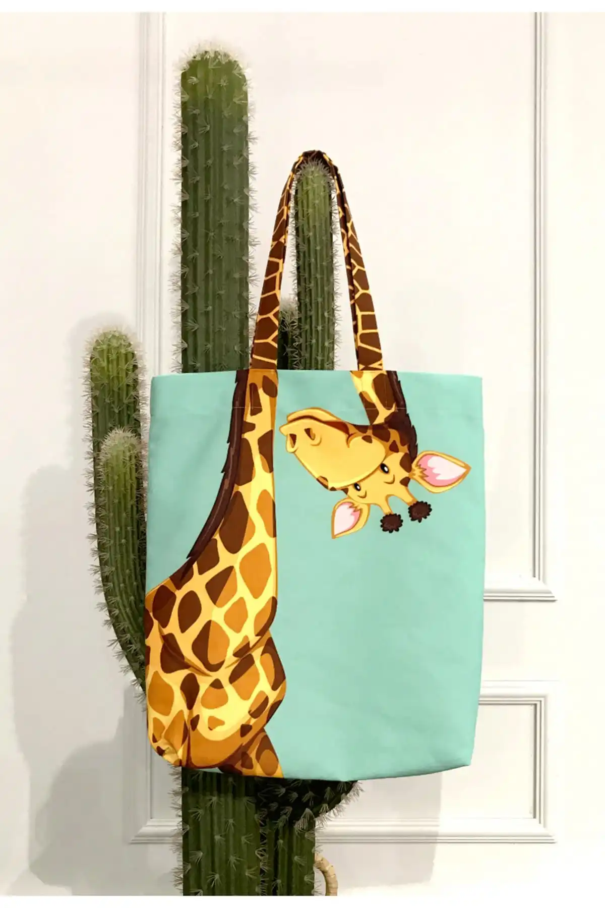 

Giraffe Pattern Beach Bag Marine Bag 2021 Summer Fashion