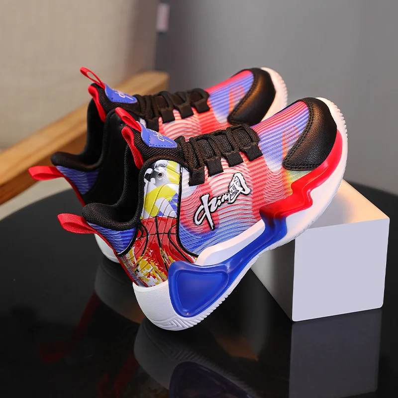 2022 New Children's Running Shoes 31-40 Size Sneakers Boys' and Girls' Wear-resistant Sneakers All Season Sports Shoes