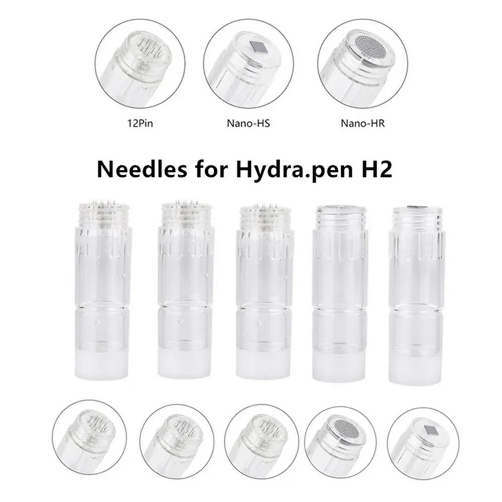 

10/50pcs Hydra Pen H2 Needle Cartridges 12Pin Nano-HR Nano-HS For Hydrapen Microneedling Pen Anti-aging Wrinkle Skin Care