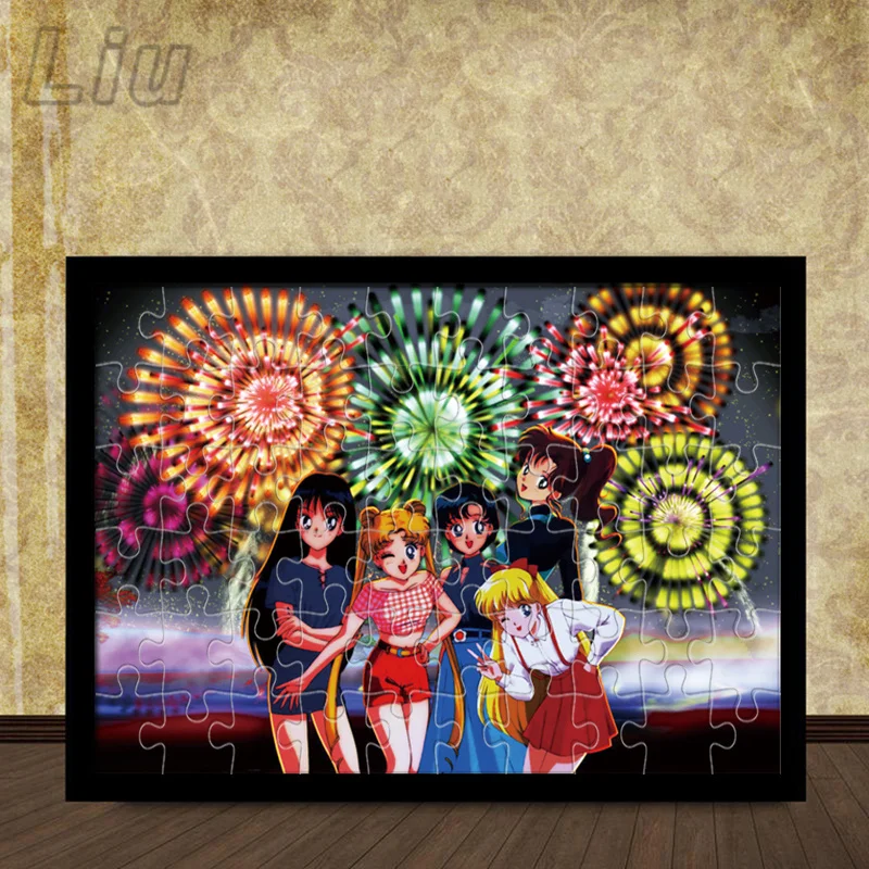 

Anime Jigsaw Puzzle 1000pcs Sailor Moon Puzzles For Adults Children Educational Toys Collection Gifts