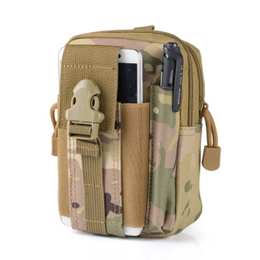 

Tactical Waist Pouch Camping Bag Portable Phone Pouch Holster Purse Men Women Hiking Waist Belt Storage Holders