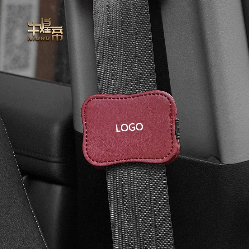 

Leather Car Seat Belt Accessories Clamp Stopper For Taycan Cayman 718 918 911 GT Fixed Elastic Adjuster Protector Cover Interior
