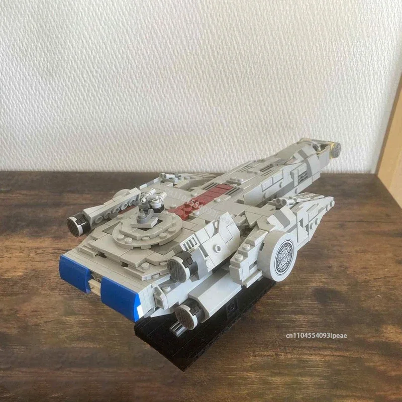Фото НОВЫЙ научно-фантастический фильм MOC Hondo Ohnaka's Katooni, космический корабль, строительные блоки, модель DIY, технология сборки, кирпич, детская игрушка, Рождественский подарок №4