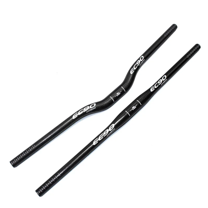 

EC90 Bicycle Handlebar Carbon Fiber Handlebar Mountain Bike Handlebar MTB Handlebar 31.8 * 600-760 mm Bicycle Handlebar