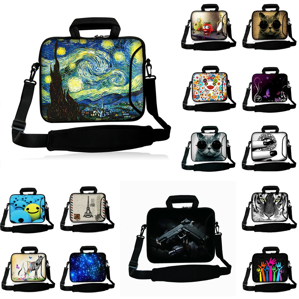 Чехол для нетбука с плечевым ремнем портфель ноутбука и планшета сумка 10/11/12/13