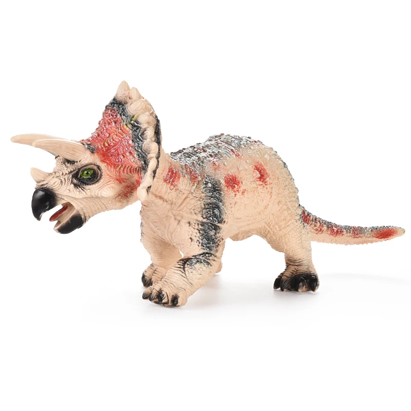 Baby dinosaur toy Boy model Toy T-Rex soft glue dinosaur toy