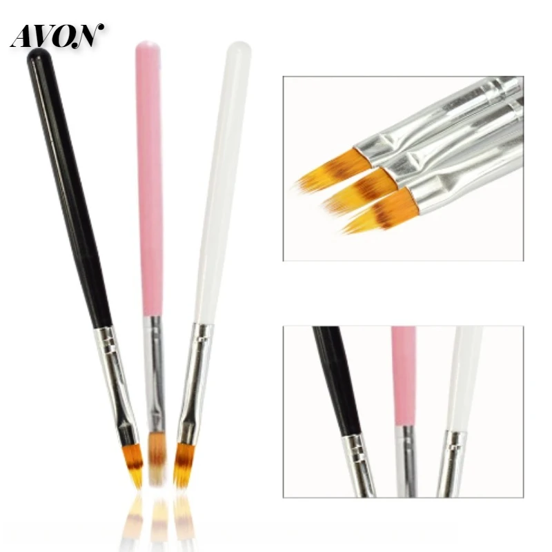 

1pcs Nail Art Brush Gel Brush For Nail Art Ombre Soft Gradient Brush For Manicure Nail Polish Drawing Painting Decor Pen