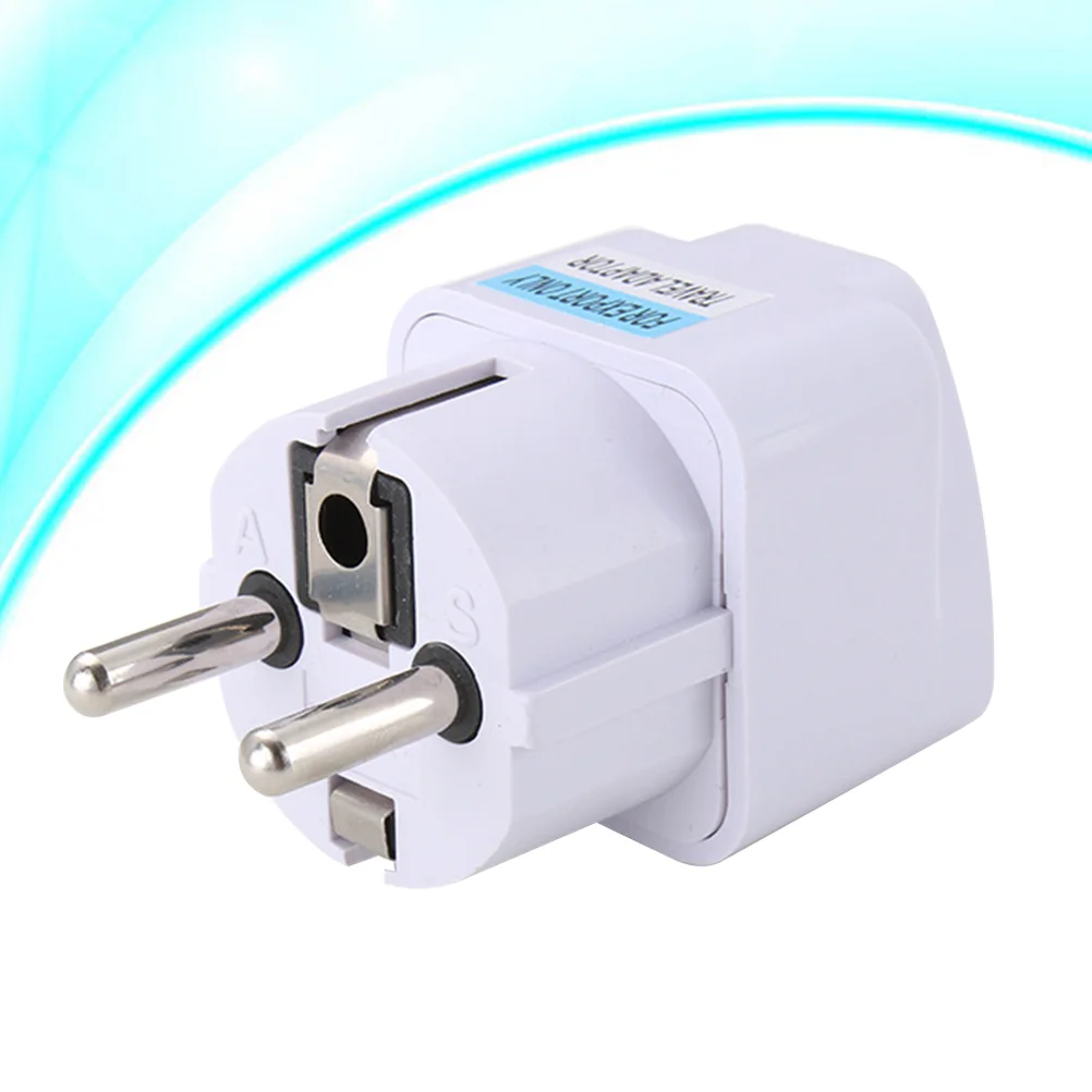 

1PC European Plug Adapter Type E/F Worldwide Universal Converter for Germany France Korea Russia Netherlands