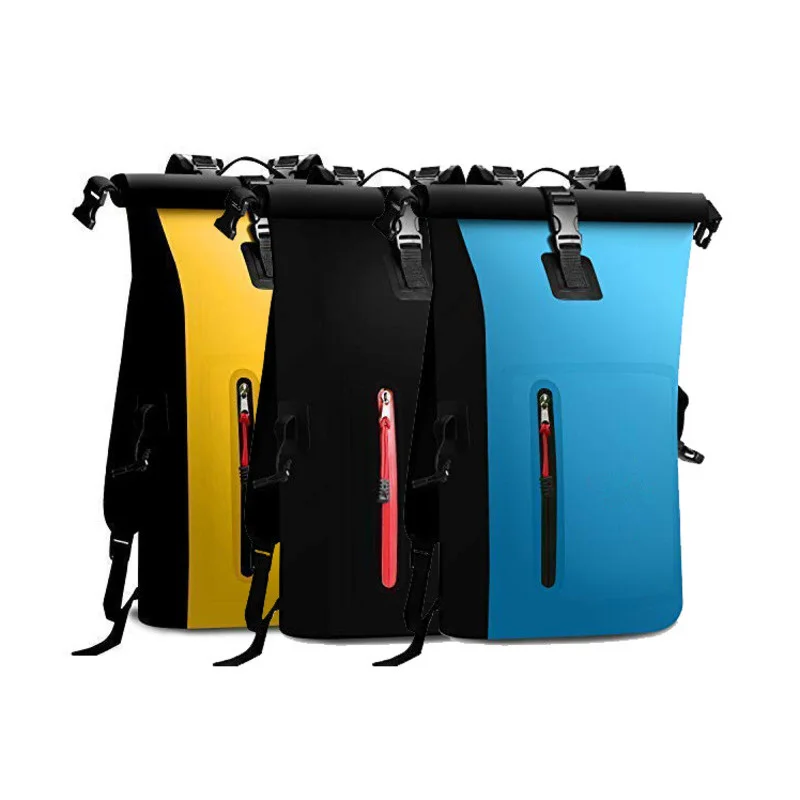 

25L Diving Dry Bag Waterproof Backpackable Sailing Kayak Equipment Drybag PVC Impermeable Bouy Folding Bucket Fishing Dry Sack