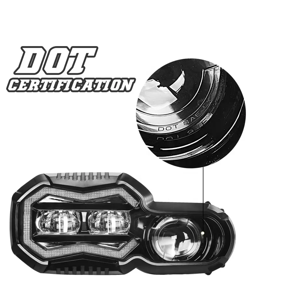 Светодиодный мотоциклетный фонарь E-Mark для F700 F800 GS Plug and Play аксессуары проектор