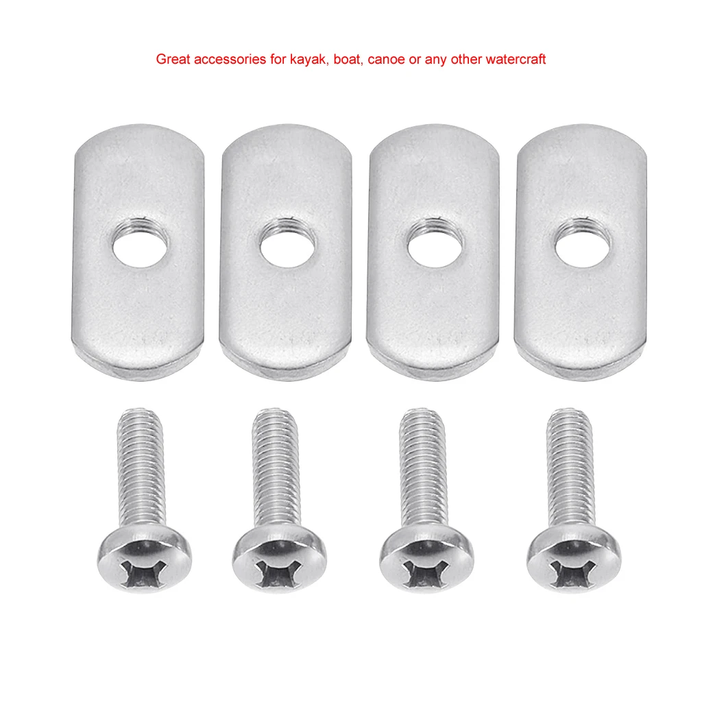 2 шт. трековые гайки из нержавеющей стали |