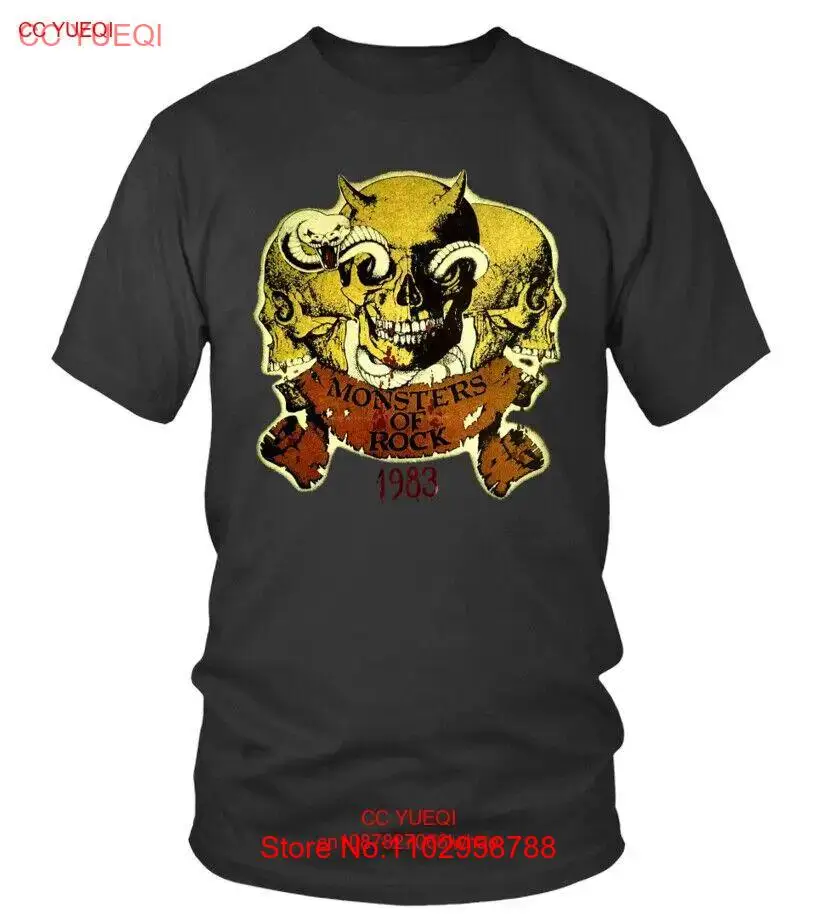 ФУТБОЛКА MONSTERS OF ROCK CASTLE DONINGTON 1983 BK РАЗМЕР S-5XL |
