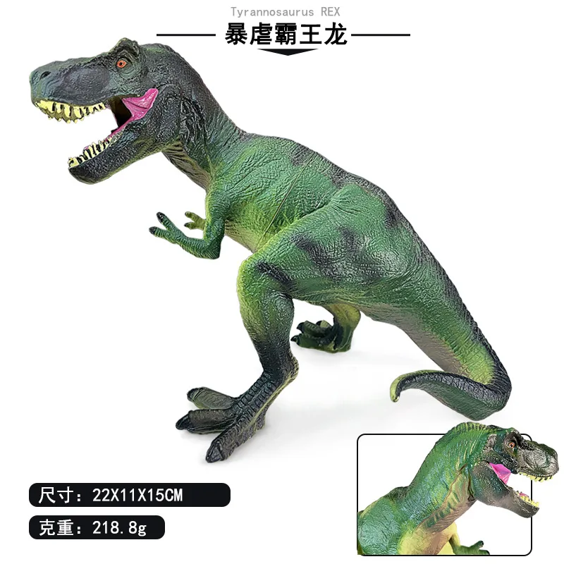 Фото Мир динозавров Brinquedo Savage Юрского периода Indominus Rex Спинозавр Трицератопс Фигурки Коллекция игрушек для детей Подарки №2