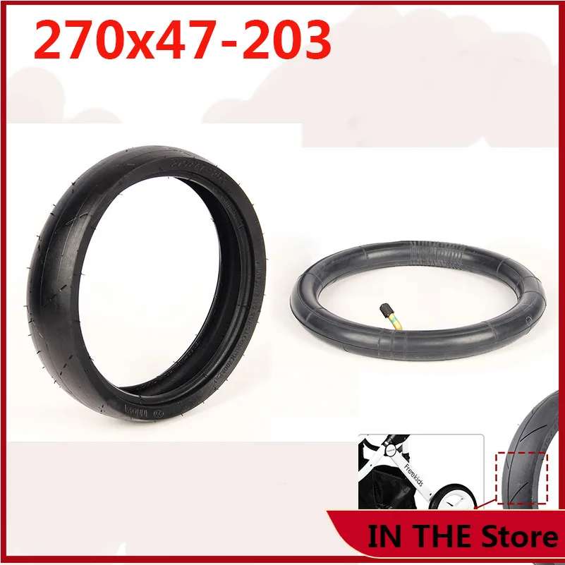 

Baby Stroller Accessories 270x47-203 Inner Tube Outer Tyre for Freekids/Babyruler Baby Carriage Thickened INNOVA Tires