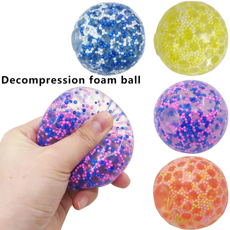

Antistress Pressure Stress Relief Change Colour Squeeze Balls For Kids Adults Hand Fidget Toy Squishy Stressball