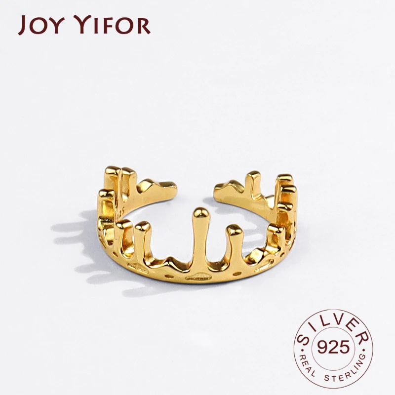 

Женское кольцо из серебра 925 пробы, в форме короны