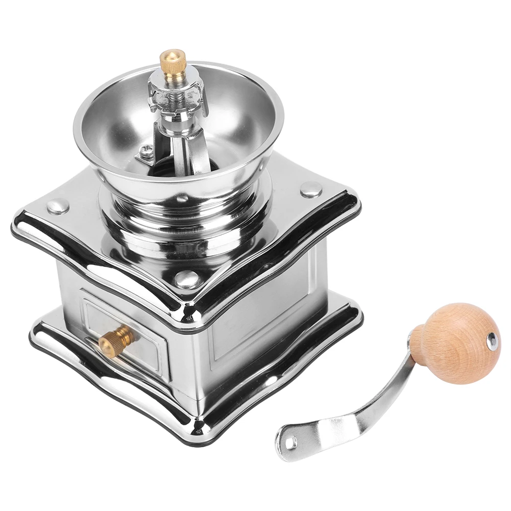 

Household Stainless Steel Square Shape Manual Coffee Mill Grinder Kitchen Grinding Accessory grinder§coffee grinder§coffee