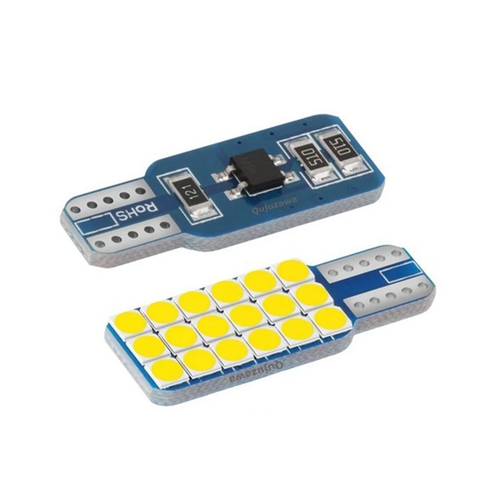 

2 шсветодиодный Автомобильные светодиодные лампы T10 3030 18SMD