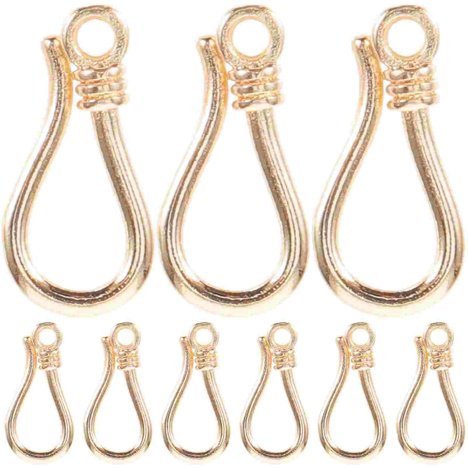 

Clasp Necklace Jewelry Clasps Hook S Extender Bracelet Connector Diy Clip End Metal Connectors Closures Extenders Lobster