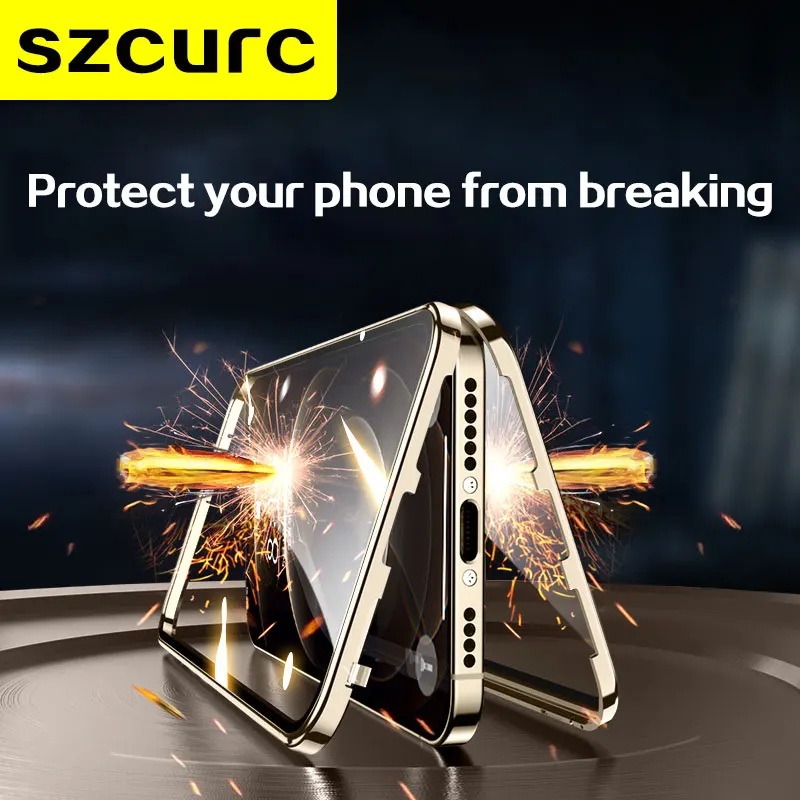 Cena Wysokiej Klasy Luksus Dla IPhone 14 Pro Max Case. Nowa 360 ° Pełna Ochrona Obiektywu Adsorpcja Magnetyczna IPhone 11 12 13Mini Obudowa Telefonu Ceny Wysokiej Klasy Luksus Dla IPhone 14 Pro Max Case. Nowa 360 ° Pełna Ochrona Obiektywu Adsorpcja Magnetyczna IPhone 11 12 13Mini Obudowa Telefonu