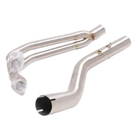 for sym maxsym tl500 2019 2021 years 51mm motorcycle front pipe exhaust head connect link tube stainless steel