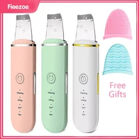 beauty ultrasonic skin scrubber usb plug facial cleansing blackhead remover face cleaner machine skin care acne massager tools