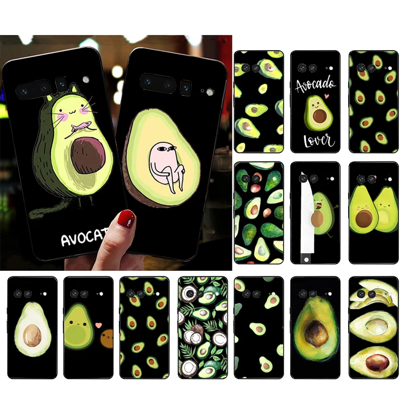 

Fruit Avocado Food Phone Case for Google Pixel 7 Pro 7 6A 6 Pro 5A 4A 3A Pixel 4 XL Pixel 5 6 4 3 XL 3A XL 2 XL Case