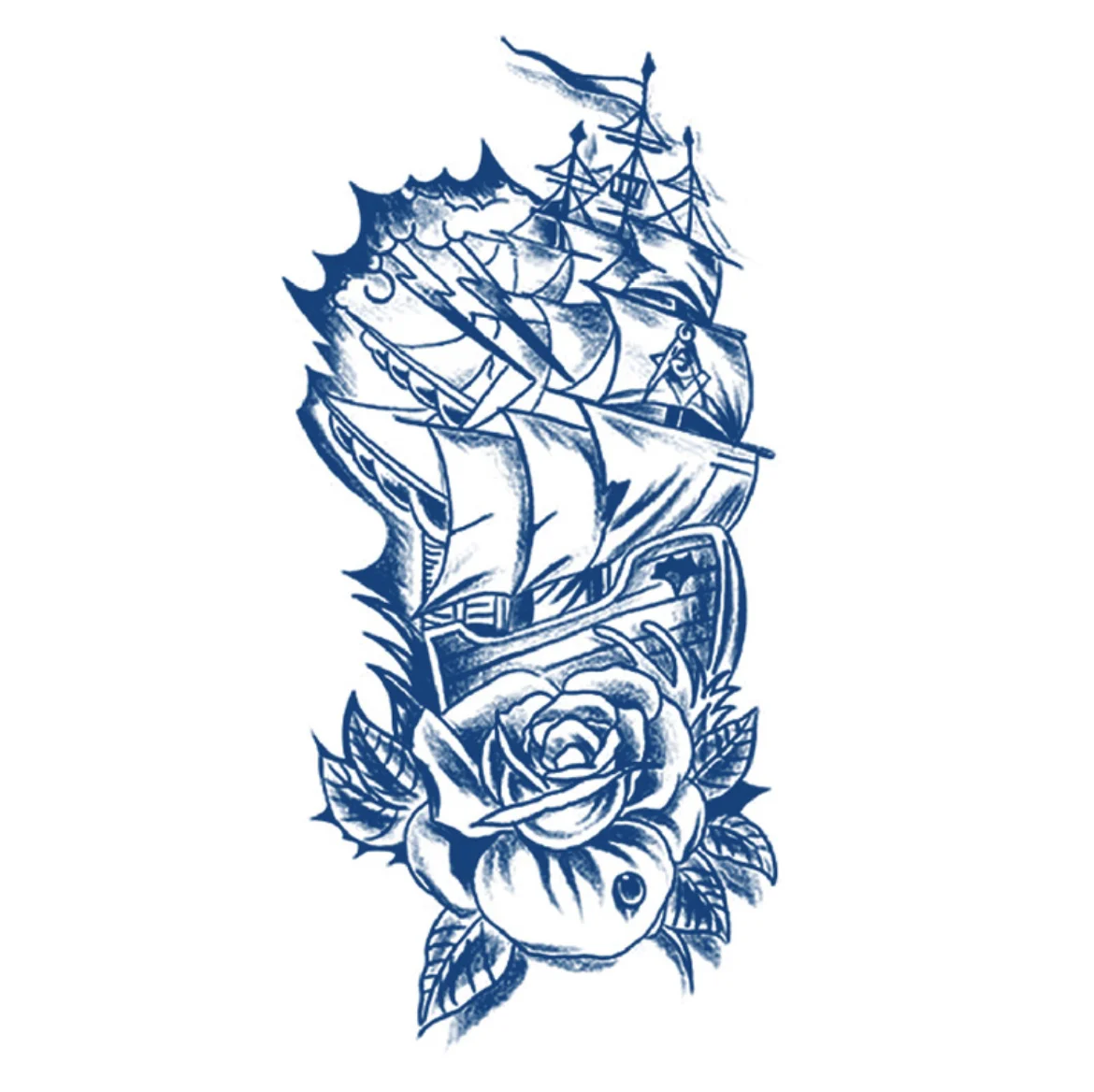 

Juice Tattoo Stickers Lasts 15 Days 180*110mm Herbal Semi Permanent Tattoo Stickers Temporary Tattoo