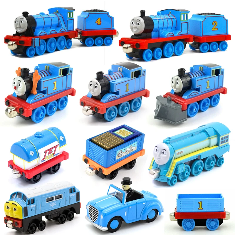 

Genuine Thomas and Friends Blue Thomas Edward Gorden Cute Locomotive Children Toy Birthday Gift Diecast Kids Toys Boys
