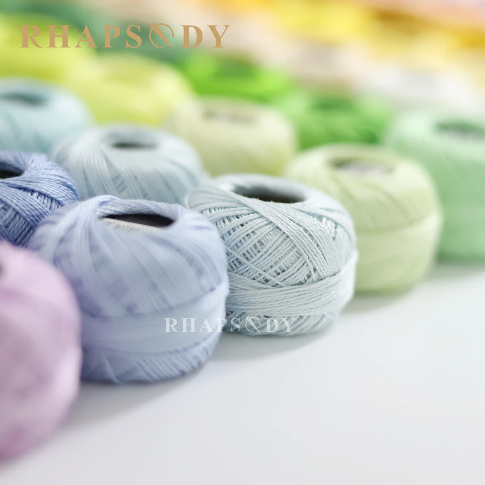 

120 Colors 43 Yards Size 8 Pearl Cotton Embroidery Thread 5 Grams Craft Needlework Double Mercerized Egyptian Long Staple Cotton