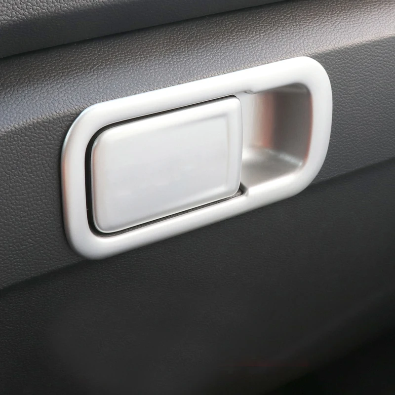 

Стайлинг автомобиля, аксессуары для интерьера, ящик для перчаток для хранения приборной панели, Обложка ручки, отделка, 2 шт. ABS для VW Volkswagen ...