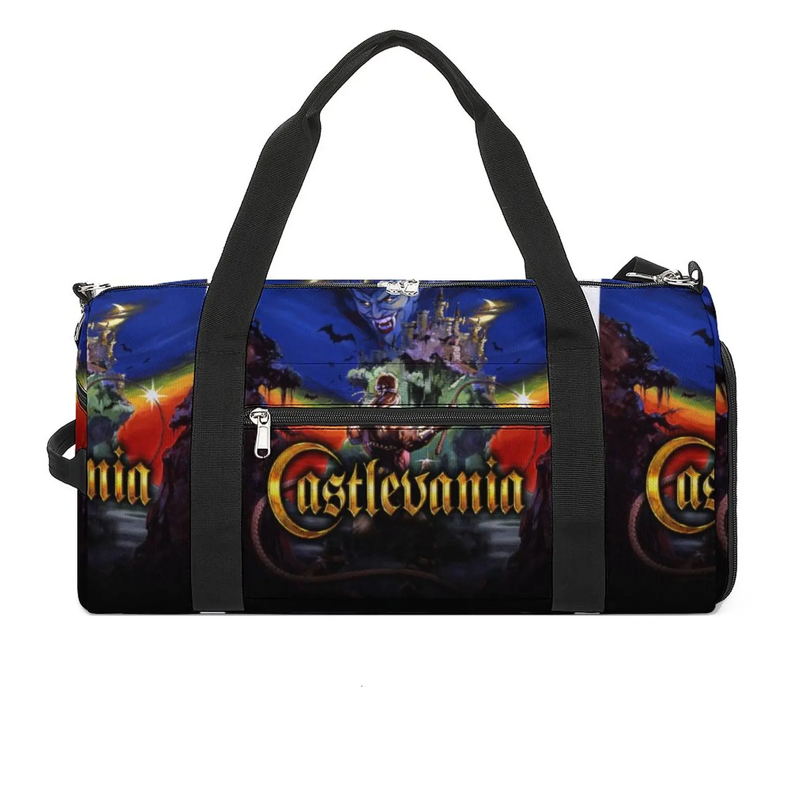 

Castlevania Symphony of The Night Gym Bag Dracula Netflix Bloodlines Anime Sports Bags Gym Accessories Luggage Design Handbag