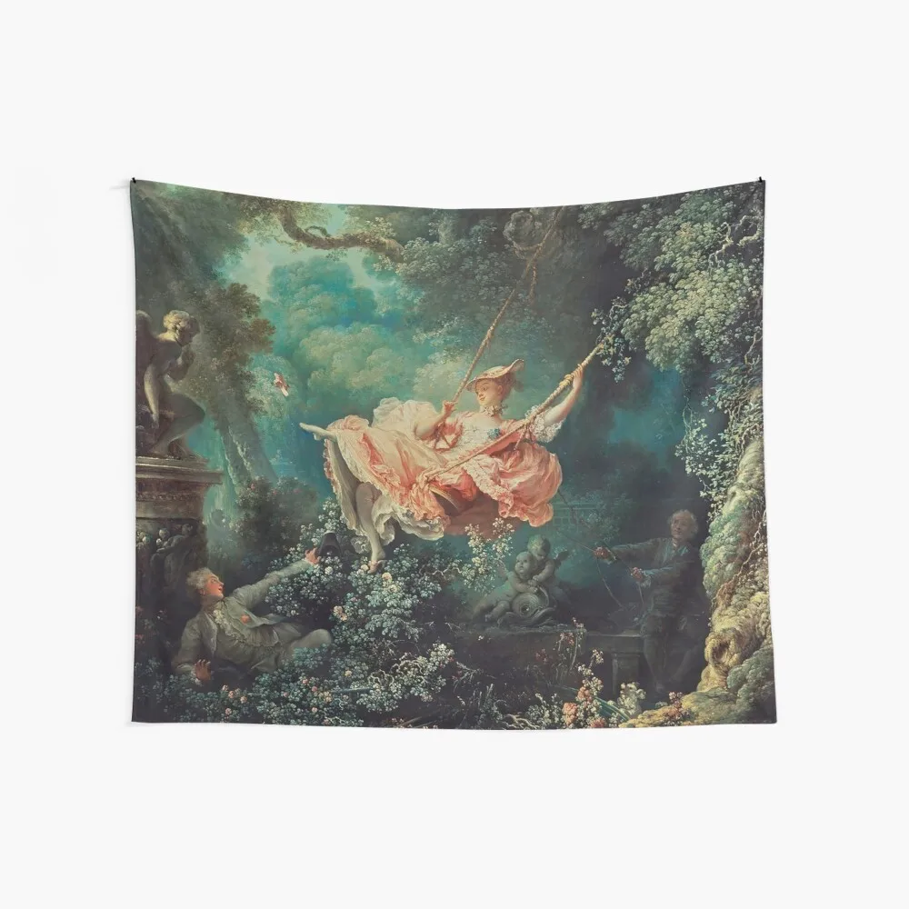 

The Swing Painting - Jean-Honoré Fragonard Halloween Decoration Wall Coverings Room Decor Wall Cover Tapestries