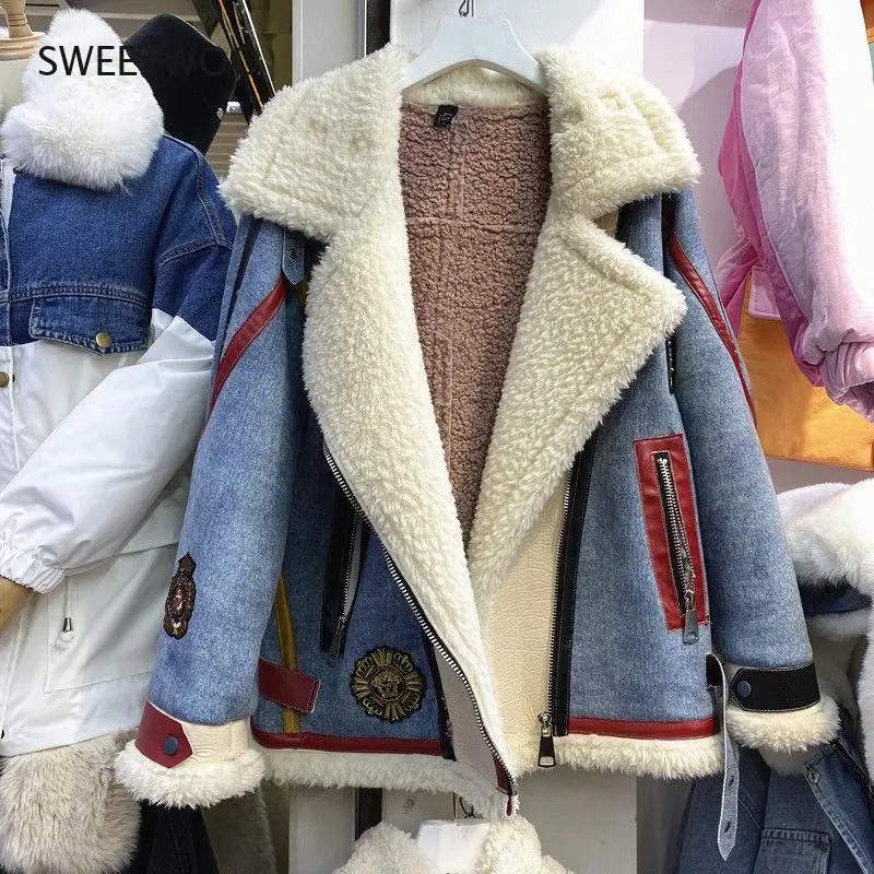 Coats Jackets Women Faux Fur Teddy Outerwear Female Overcoat Bomber Jacket Winter Coat Fashion Vintage Suit Harajuku Gothic 2022