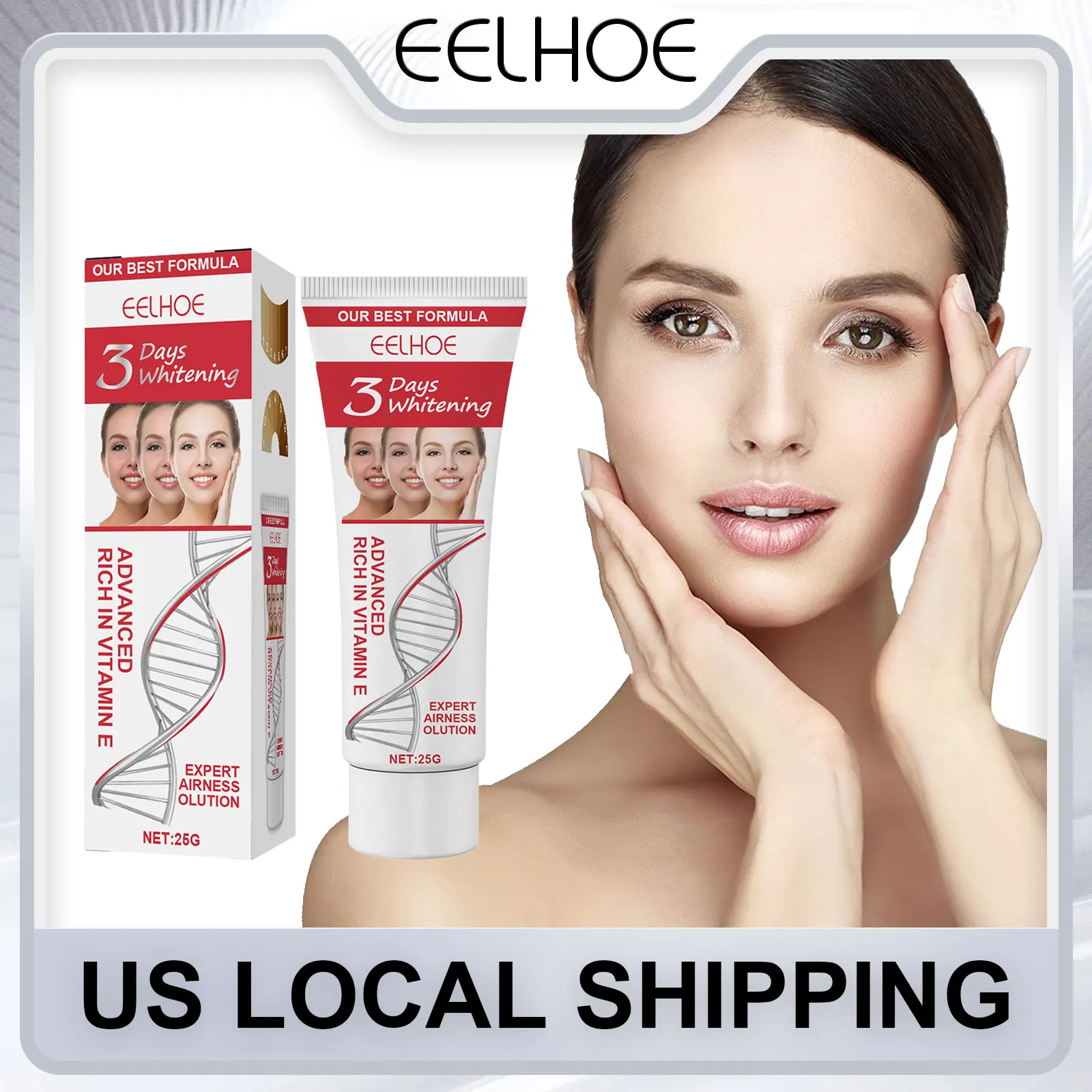 Отбеливающий крем для лица с койевой кислотой корректор темных точек глубокое