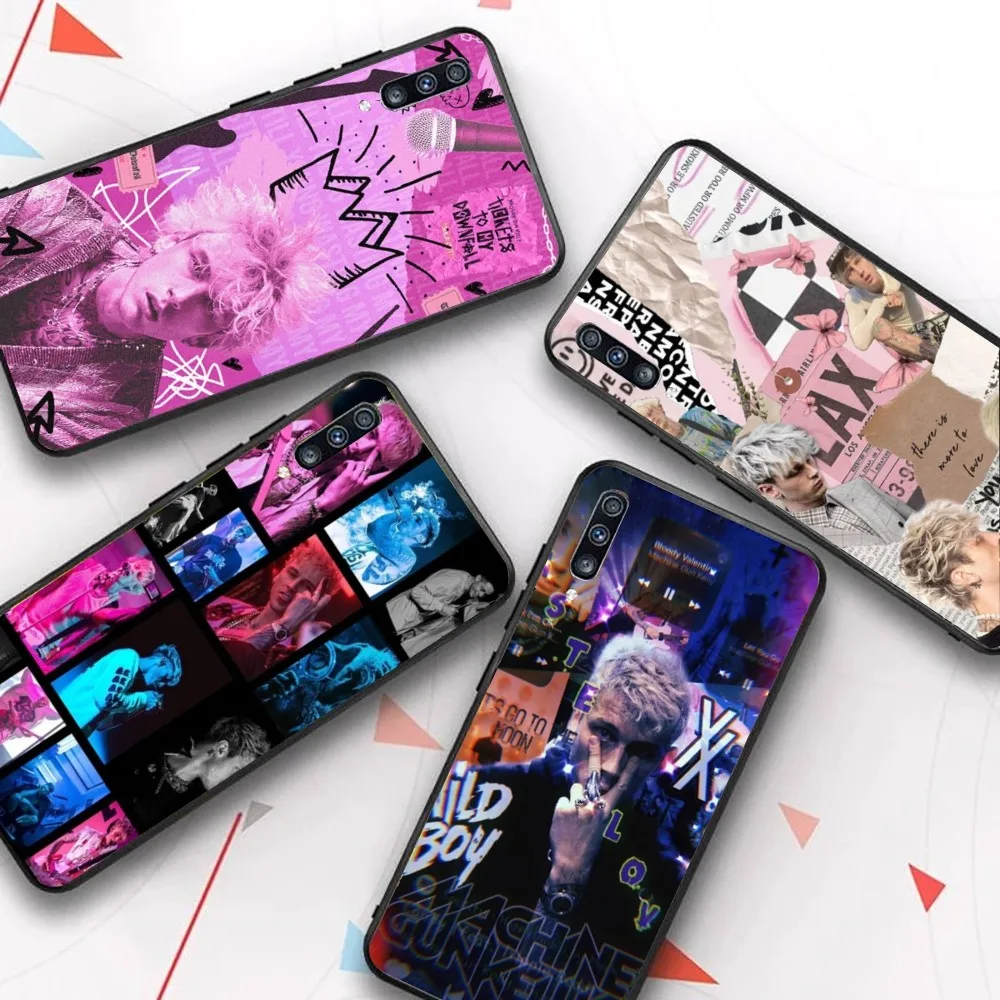 Чехол M-Machine Gun K-Kelly для телефона Samsung A 10 11 12 13 20 21 22 30 31 32 40 51 52 53 70 71 72 73 91