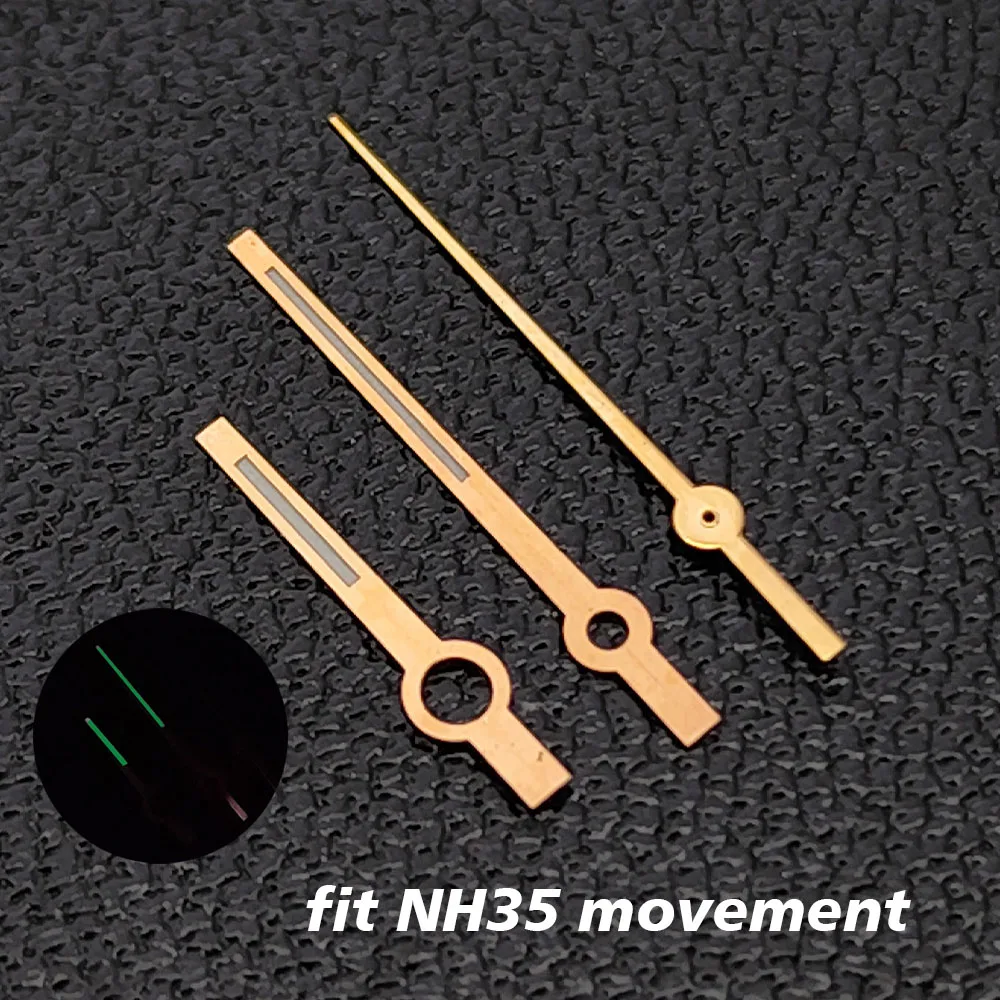 Высококачественный указатель серебряные золотые стрелки часов