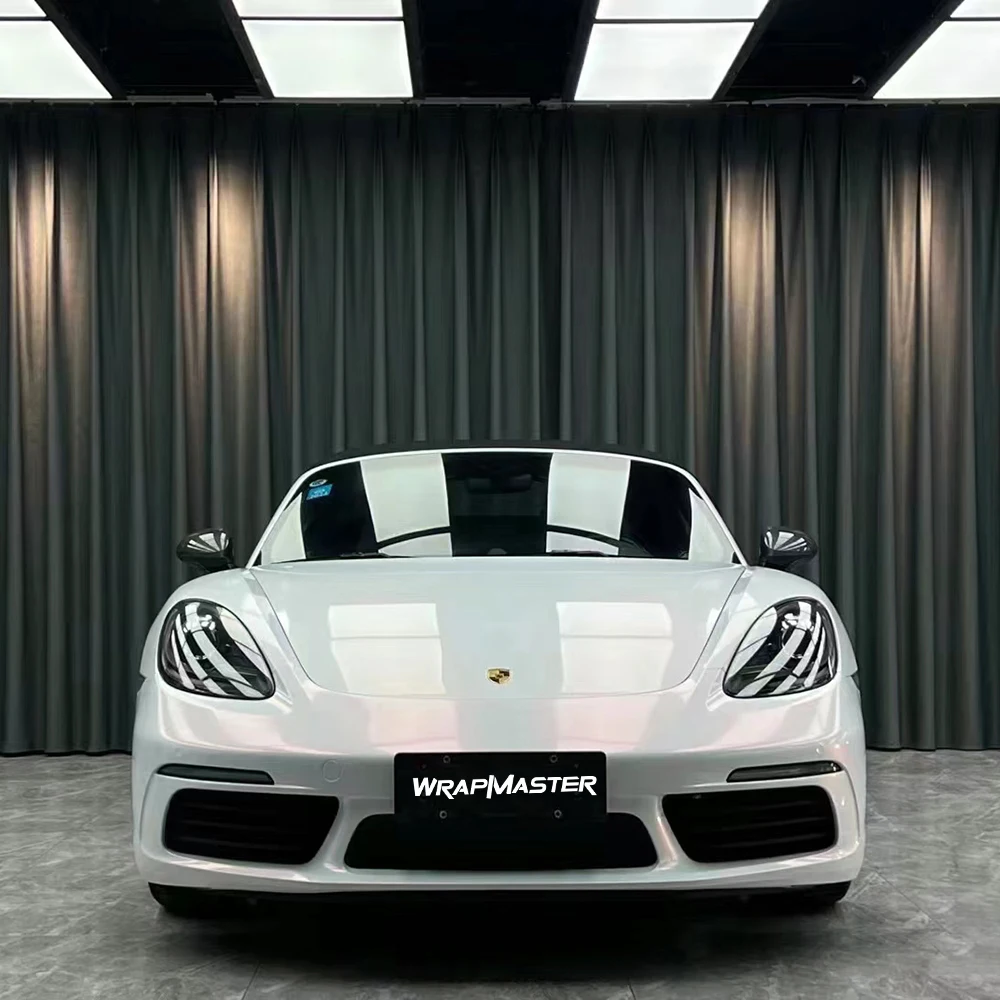 Wrapmaster Chemeleon глянцевая/матовая ромбовидная белая автомобильная виниловая пленка