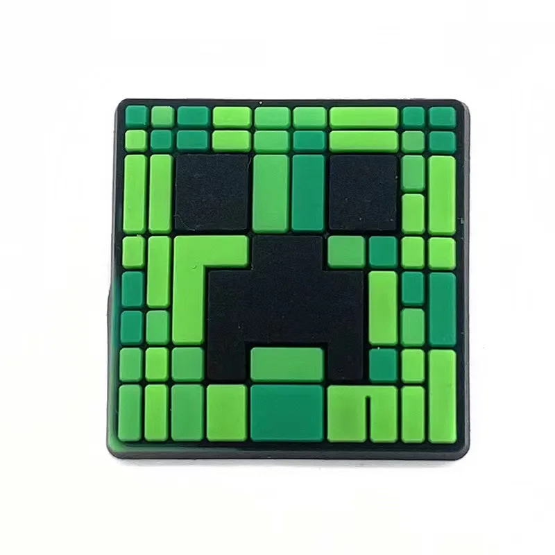 18pcs Shoe Croc Charms Removable Cartoon Game Building Blocks  Decoration Sandals Accessories Kids Festival Gifts Boy