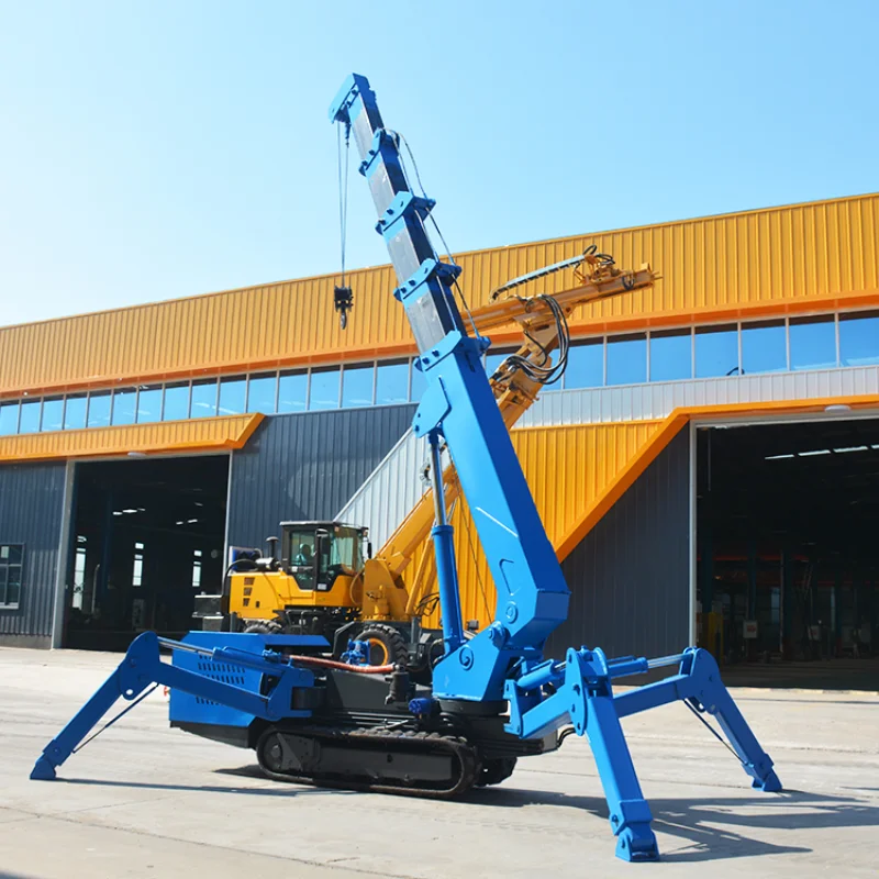 Китай Unic Spider Crane 1T 3T 5T Подъемная машина Строительный гусеничный тип Мини-паук