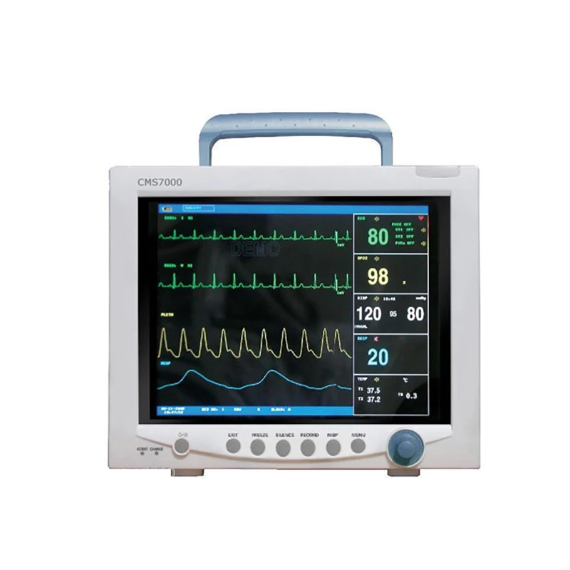 

CONTEC CMS7000 12.1'' TFT Color LCD Touch Screen 6-Parameter Medical Machine SPO2 Heart Rate Patient Monitor