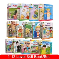 1 set 346 books oxford reading tree level 1 12 extended reading english learning children picture book phonics exercise age 6 10