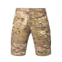 multicam camo tactical shorts hunting hiking cargo trousers men camouflage summer quick dry military training combat short pants