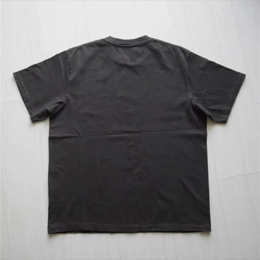 2022 винтажная черная футболка ASKYURSELF для Скейтборда мужчин и женщин 1:1 высокое