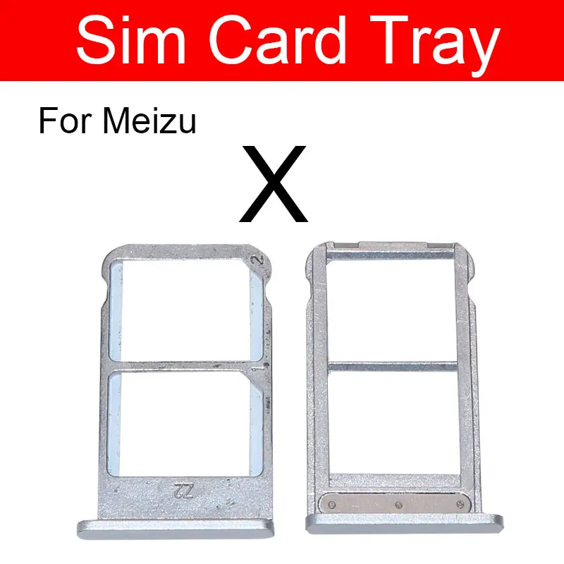 Держатель лотка для SIM-карты Meizu A5 Max Metal X адаптеры слота разъем карт запасные