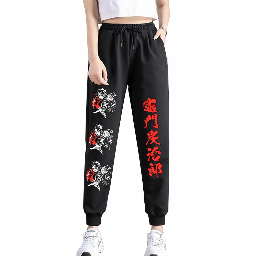 

Demon Slayer Tanjiro Anime Pants Fashion Casual Long Trousers Unisex Sweatpants